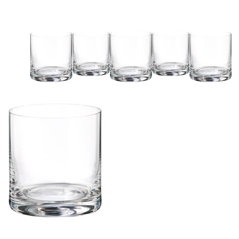 CRISTAL DE BOHEMIA - Set de copas cristal Colibri 6 410 ml