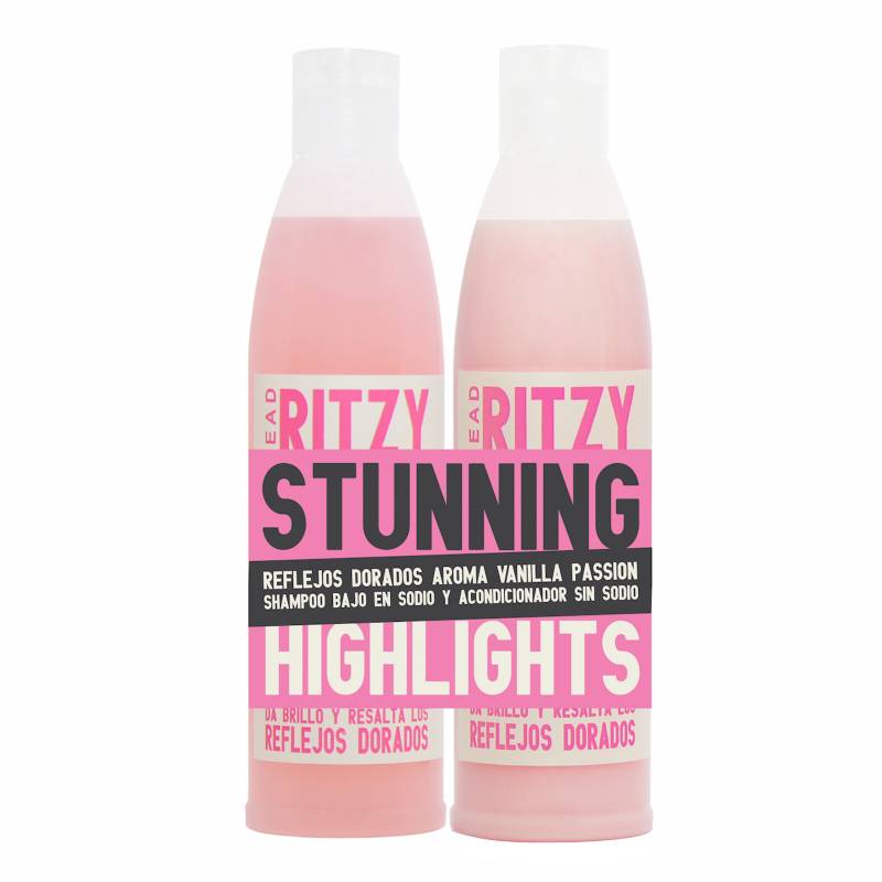 RITZY MASH - Pack Shampoo Acondicionador Iluminador Vanilla