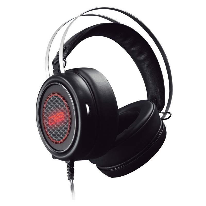 Dblue - Gaming Headphone Ilumination Led-Red M45