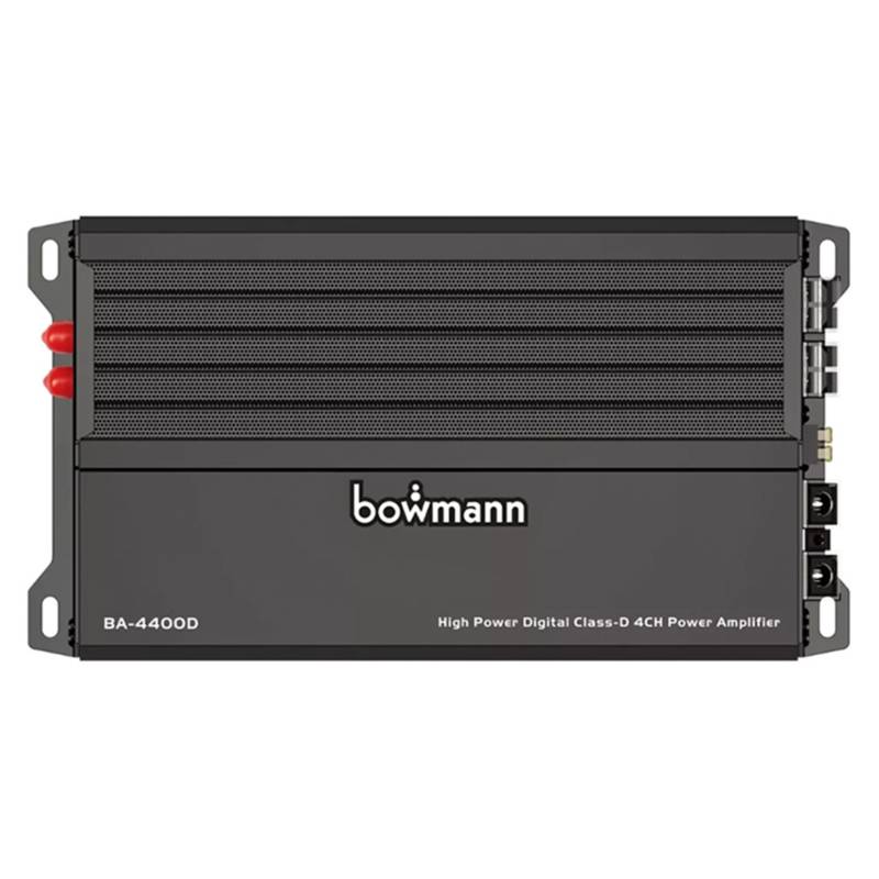 BOWMANN - Amplificador Auto 4 Canales Bowmann