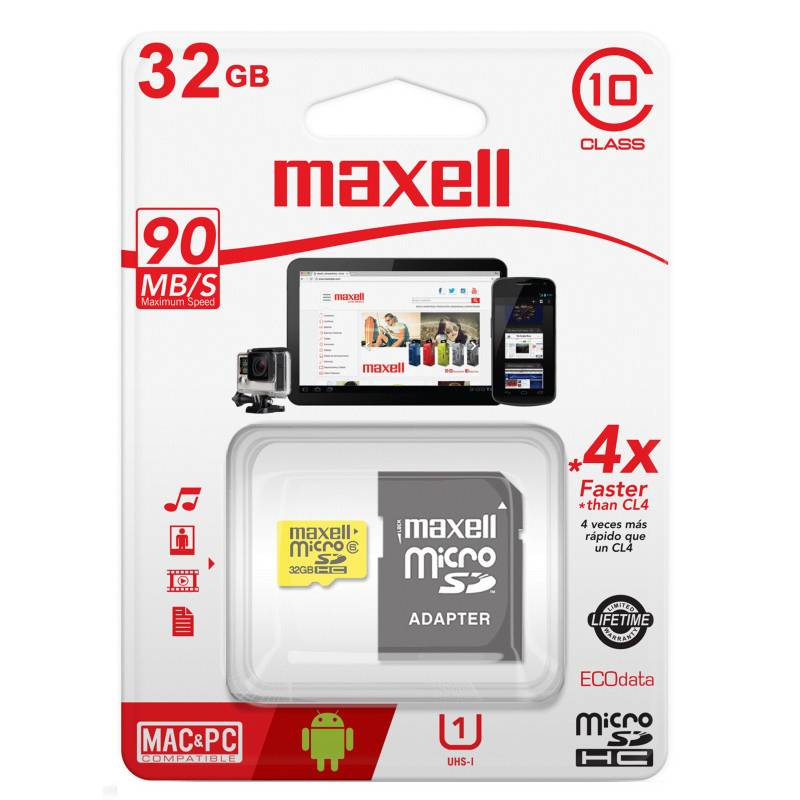 Maxell - Maxell Kit Micro 32