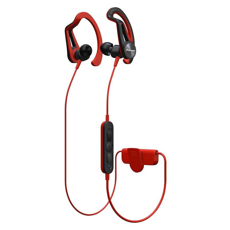 PIONEER - Audífono  Bluetooth Pioneer SE-E7 Rojo