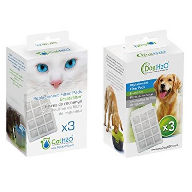 DOG & CAT - Kit Filtro Fuentes Agua H2O