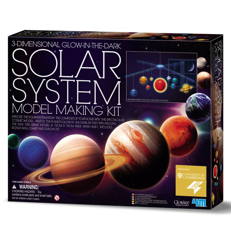 4M - Kit Modelo Del Sistema Solar 3D 4M