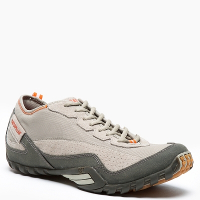 CAT Zapatilla Outdoor Hombre Cuero Gris Cat