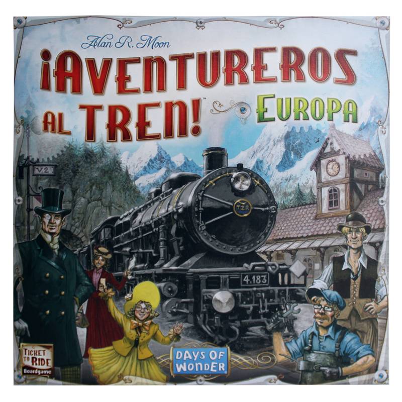  - Juegos De Mesa Aventureros Al Tren Europa