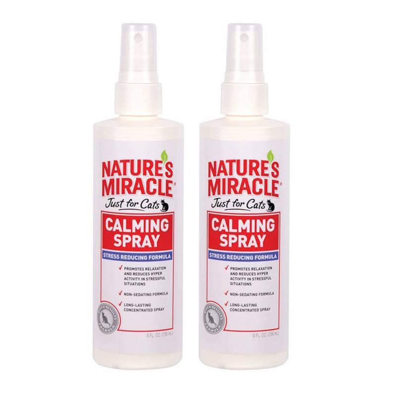 NATURES MIRACLE - Calmante En Spray Para Gato 236 Ml