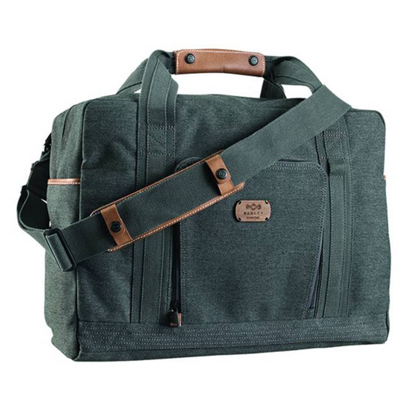 HOUSE OF MARLEY - Bolso Marley Lively Up Leather Overnighter Harvest