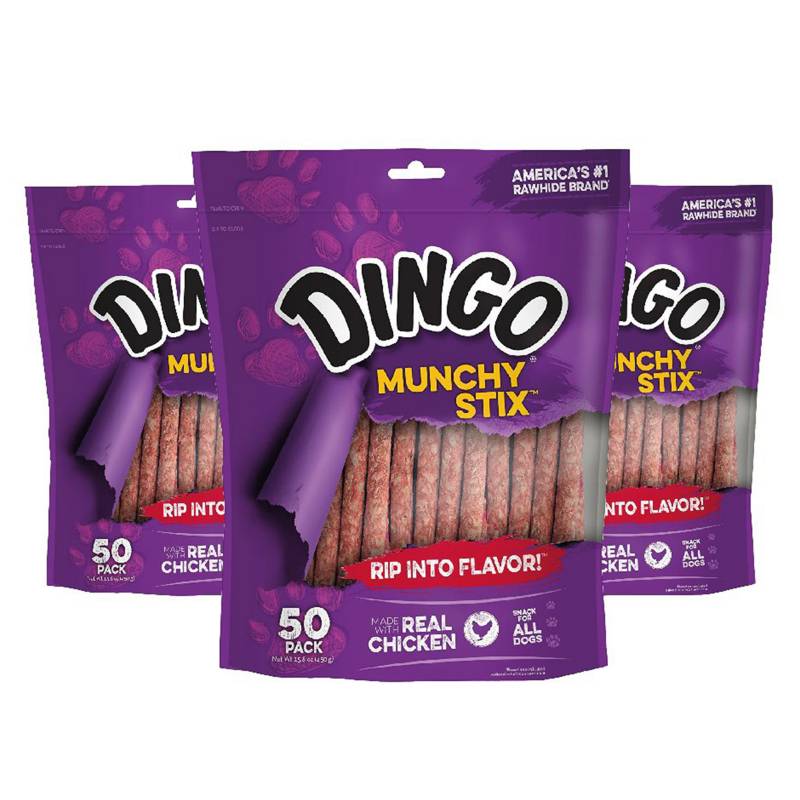 DINGO - Dingo Munchy Stick 50 Pk X 3 Unidades