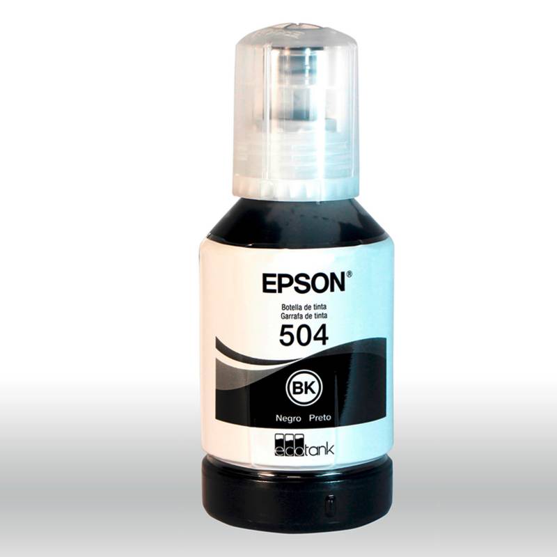 EPSON - Botella Epson T504 Negra