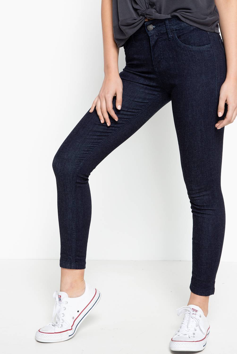 Americanino - Jeans de Algodón Skinny Mujer