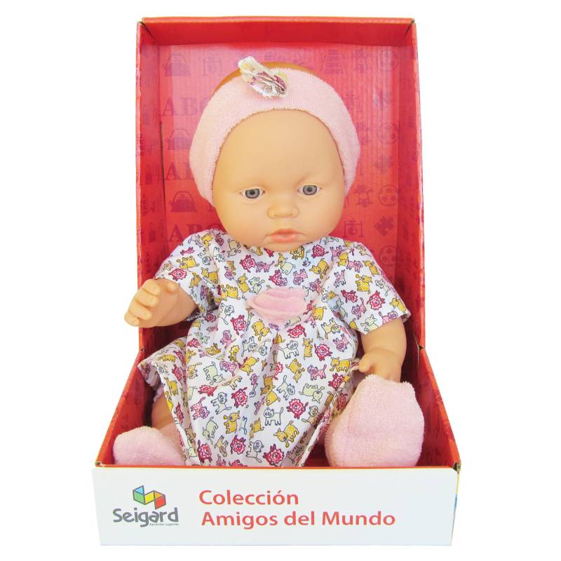 SEIGARD - Muñeca Bebé Niña 38 cm