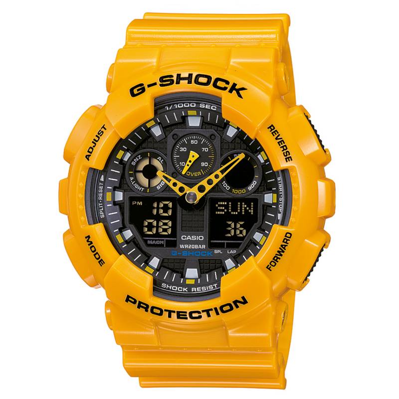 G-Shock - Reloj Análogo Hombre GA-100A-9ADR