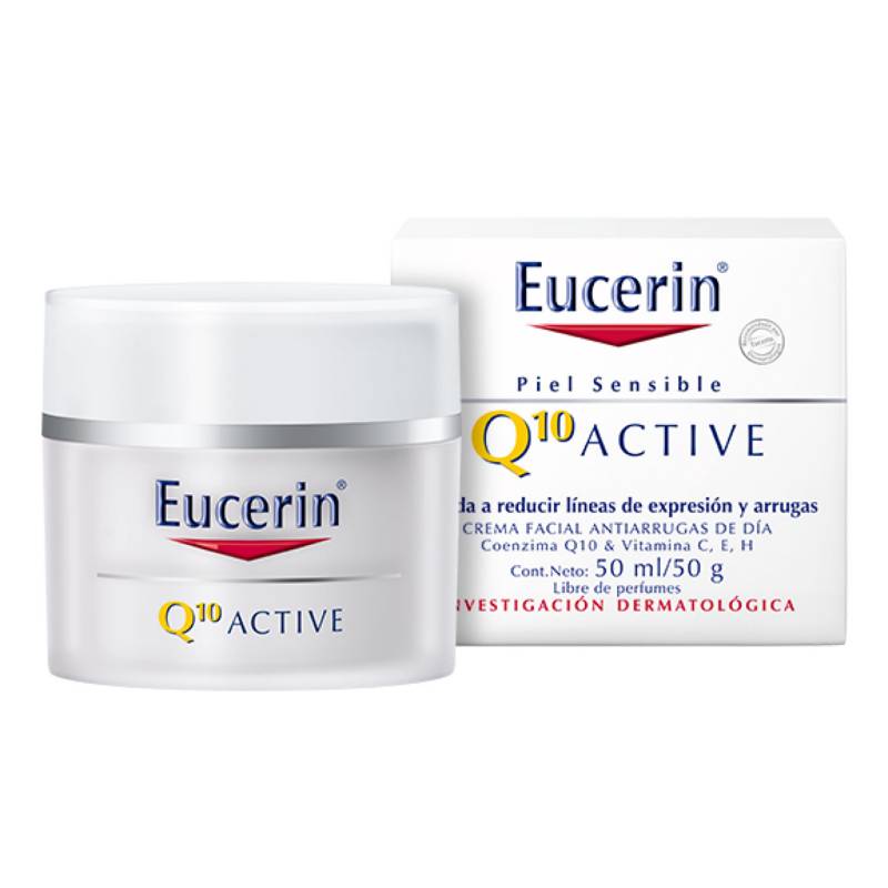EUCERIN - Crema Facial Antiarrugas Q10 de Día 50ml Eucerin