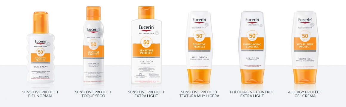  filtro, protector solar, cuerpo, corporal, factor 50, protector, spray transparente, transparente, spray, Eucerin