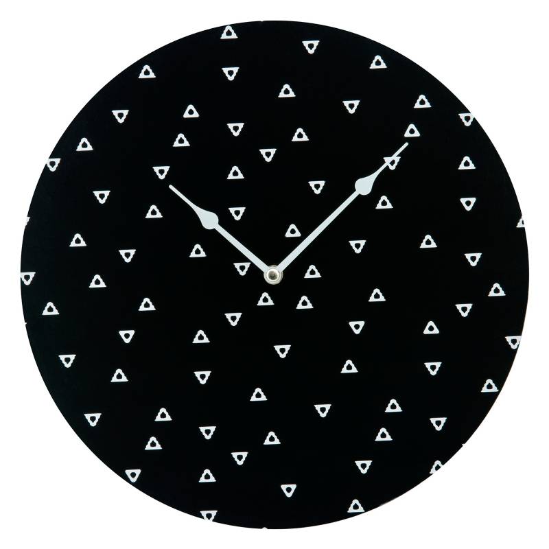 Vgo - Reloj Redondo Mdf 30 X 30 X 0.5 cm