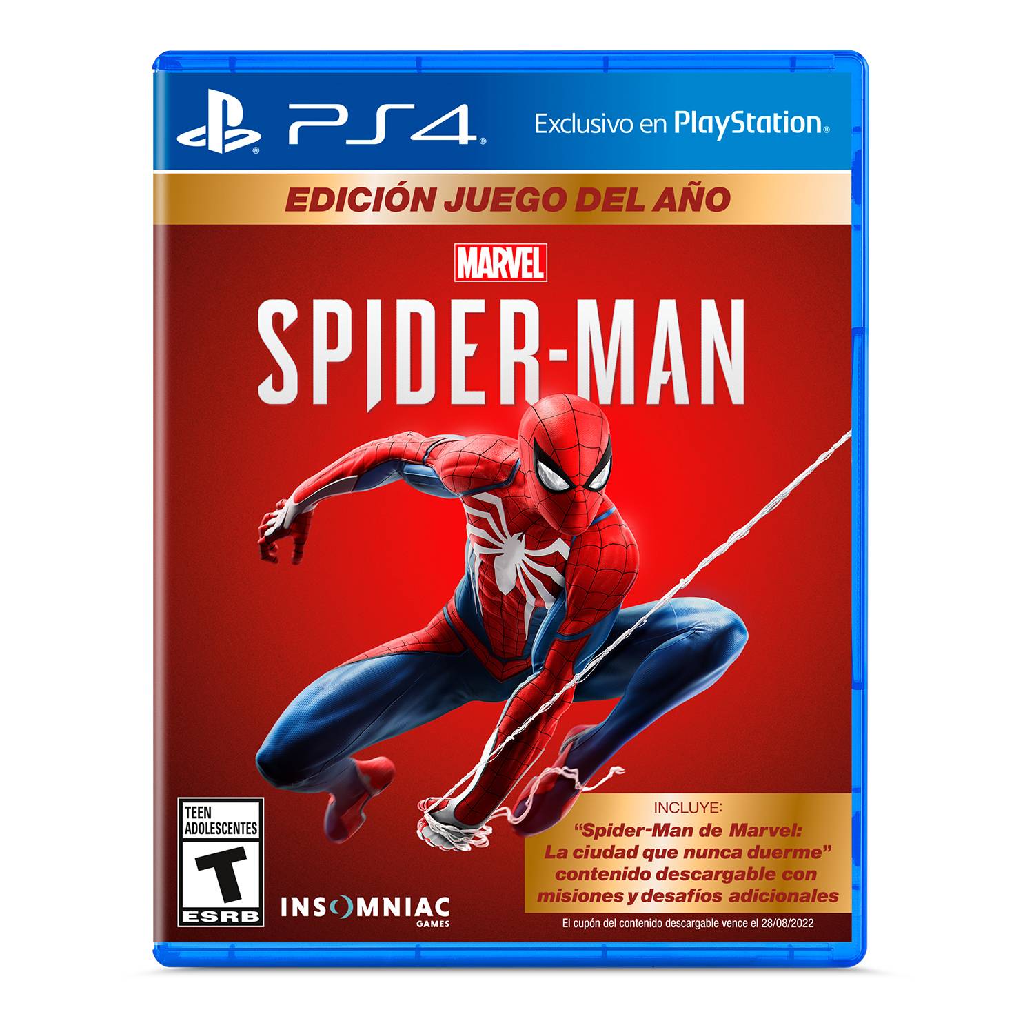 PLAYSTATION Spiderman PS4 