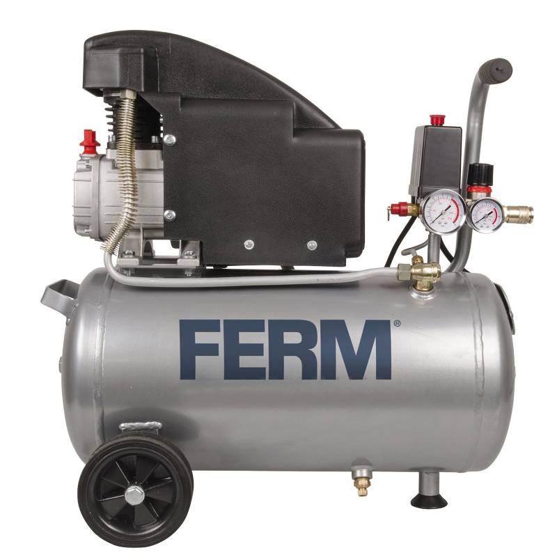 FERM - Compresor 1,5Hp - 1100W - 24L