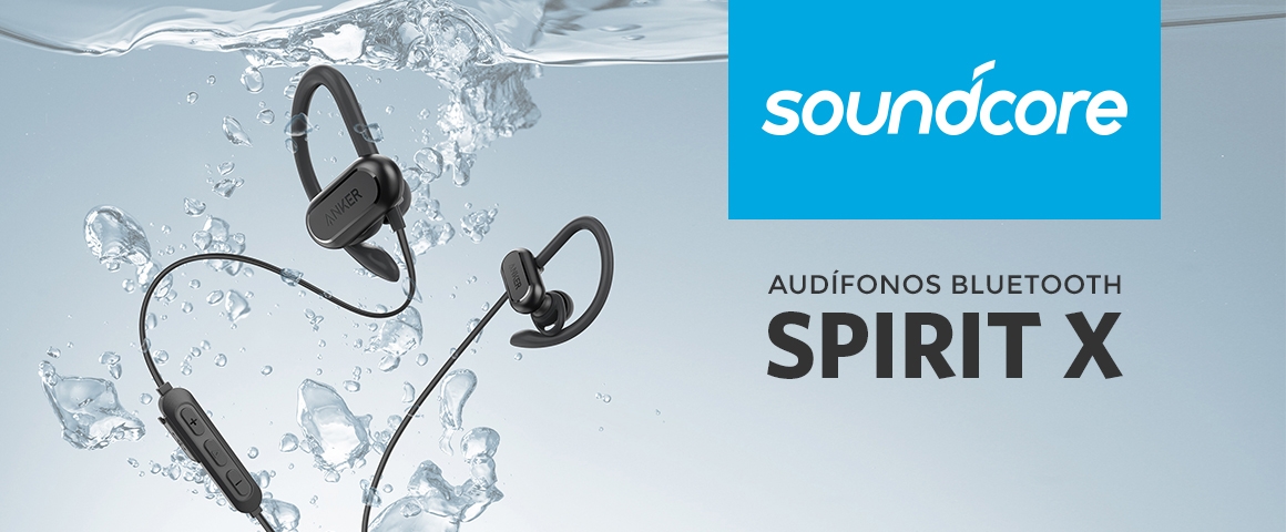 Audífonos Bluetooth Soundcore Spirit X Característic
