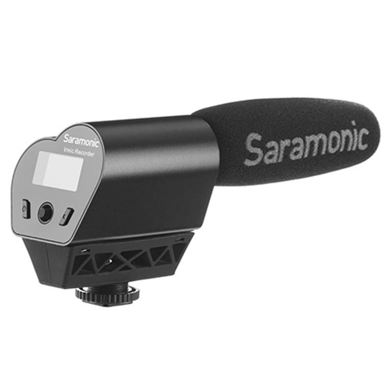 SARAMONIC - Microfono Y Grabador Shotgun Con Montura
