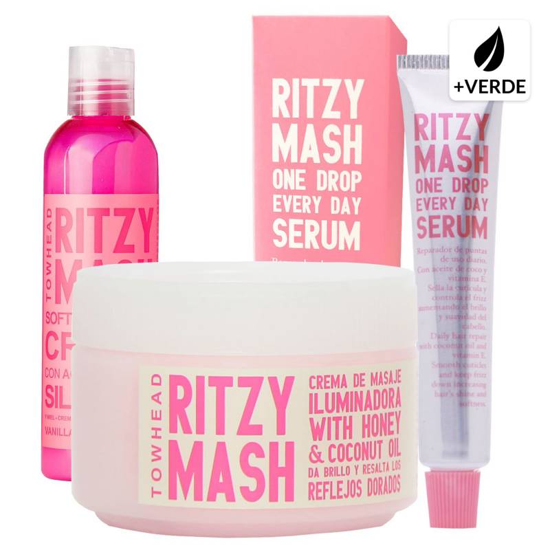 RITZY MASH - Pack Aclarante + Reparadores Vanilla
