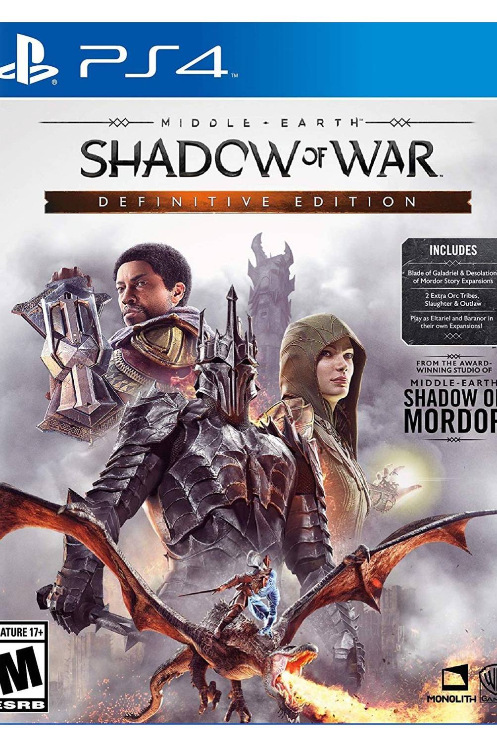 SONY - Middle-Earth Shadow Of War Definitive Ed (PS4)