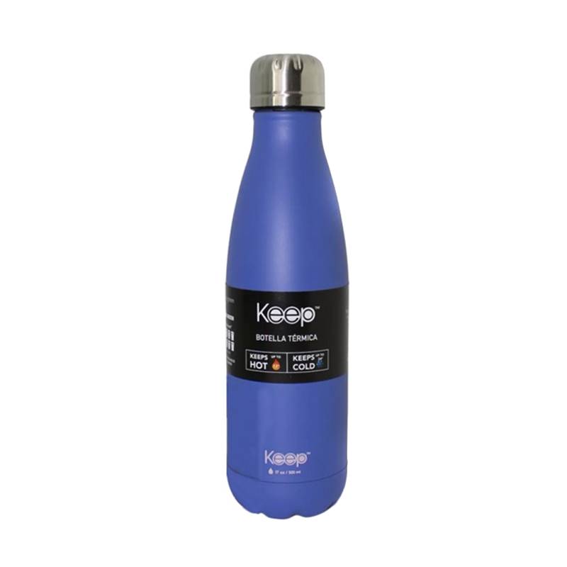 Keep - Botella Térmica 0,5 lt Azul