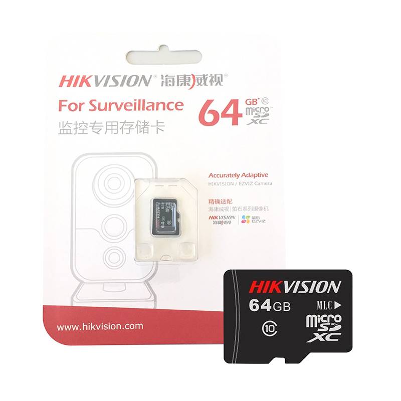 Hikvision - Tarjeta Micro Sd/Hc 64Gb Clase 10