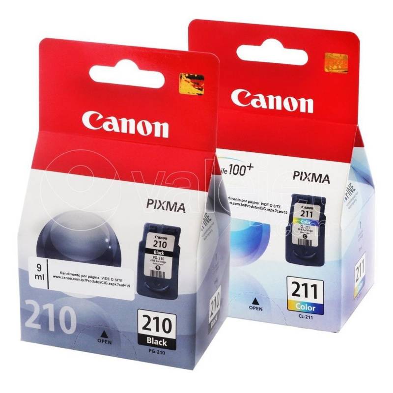 CANON - Pack Tintas Canon 210 Y 211