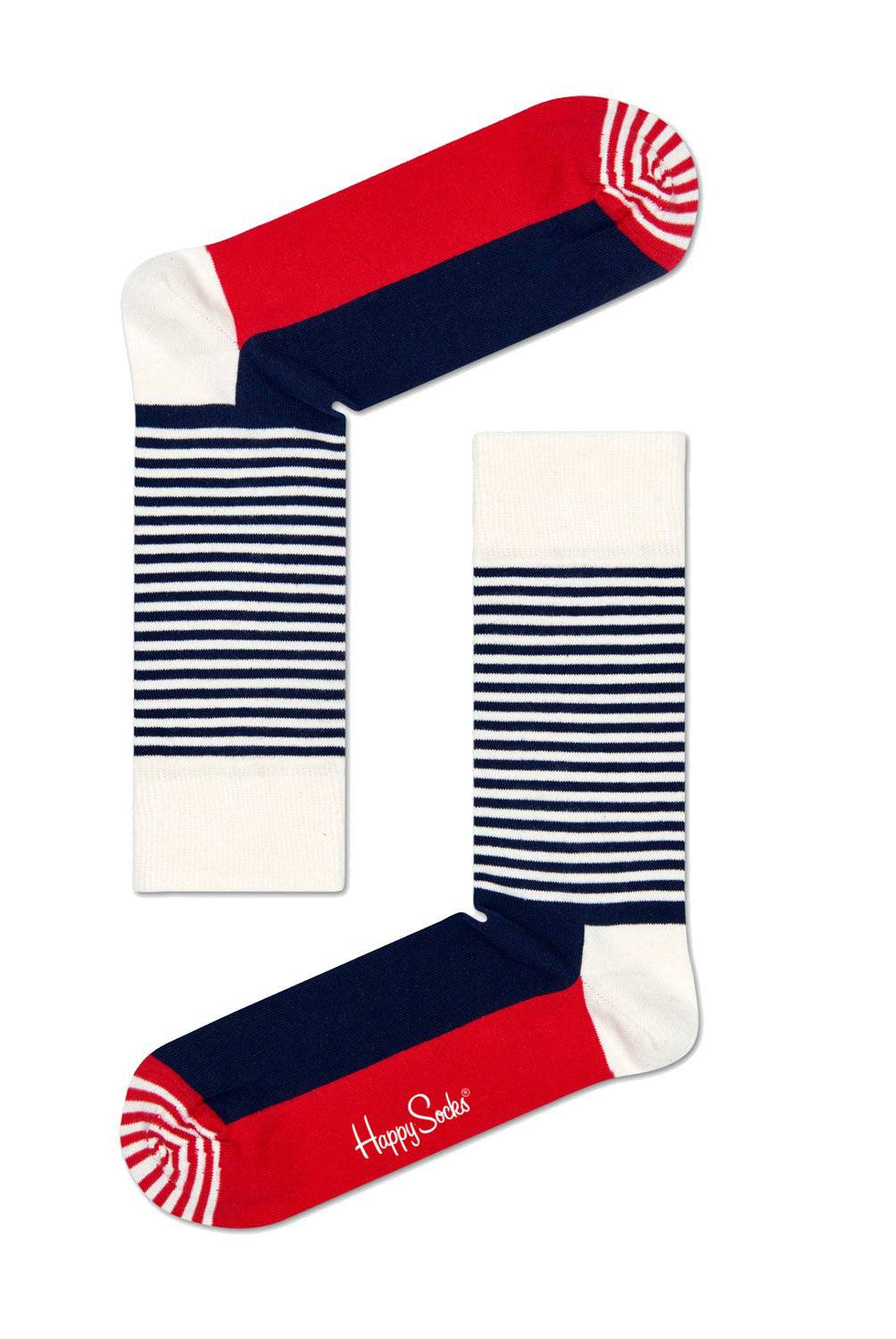 HAPPY SOCKS - Calcetines Haif Stripe  - Happy Socks