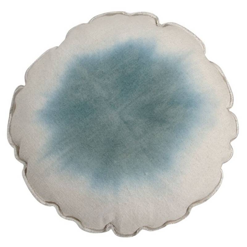 SUR DISEÑO - Sur Diseño Cojin Tie-Dye 40 Cms Diam Azul Vintage