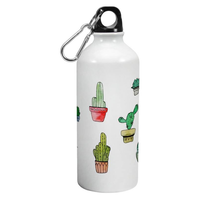 PAPER HOME - Botella Deportiva Cactus