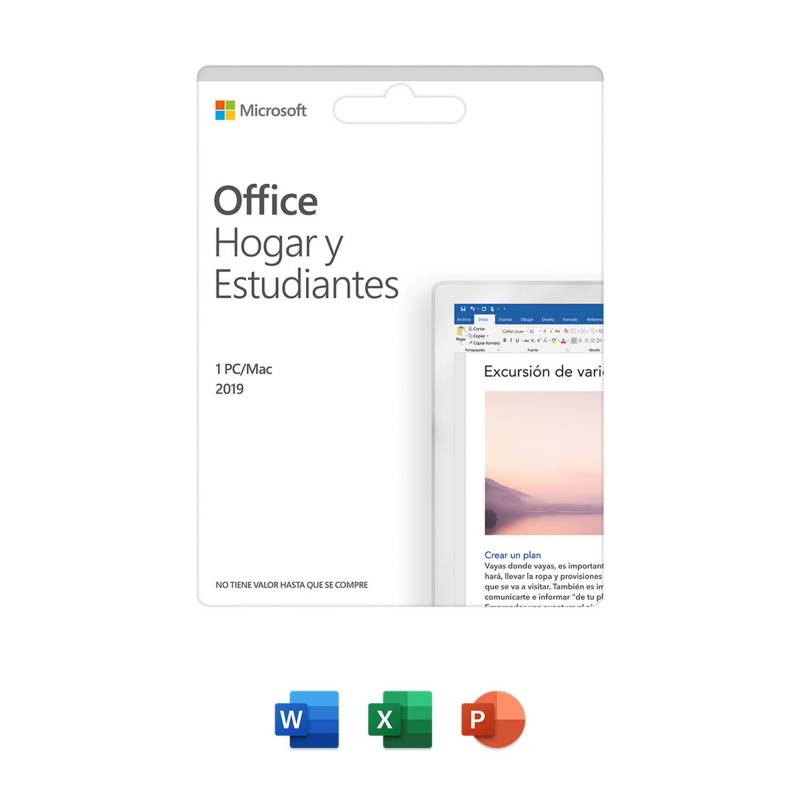 Microsoft - Office Home And Student 2019 (Software Descargable)