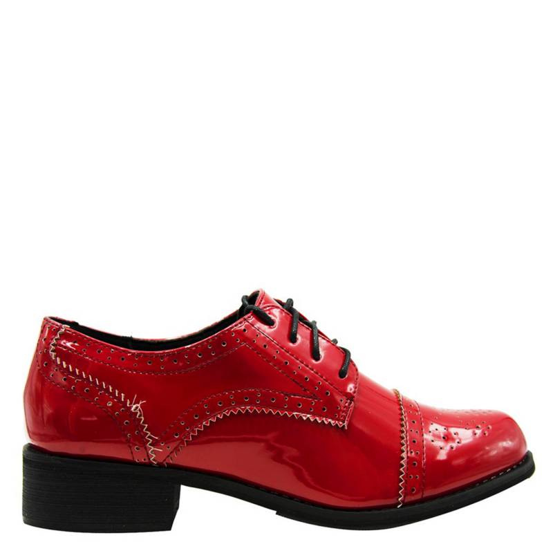 Zapato Mujer Charol Rojo. falabella.com
