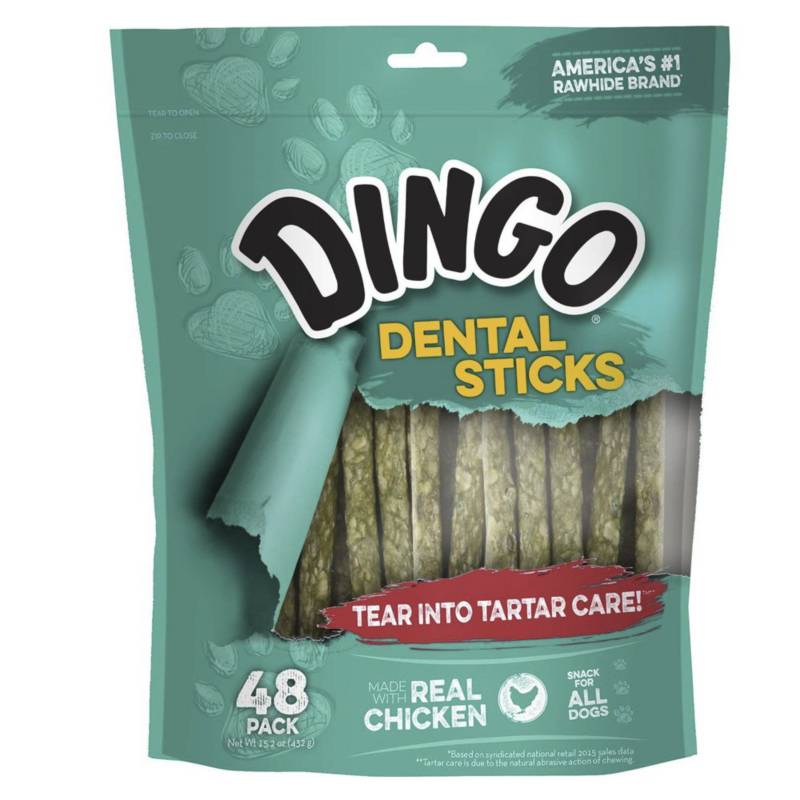 DINGO - Palitos Munchy Stick Dingo Dental 48Pk