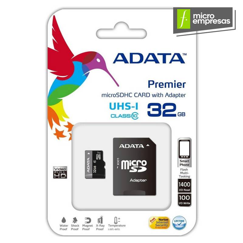 ADATA - Memoria Micro Sdhc 32Gb