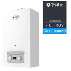 ALBIN TROTTER - CALEFONT GAS LICUADO&nbsp; 7 LITROS TIRO NATURAL