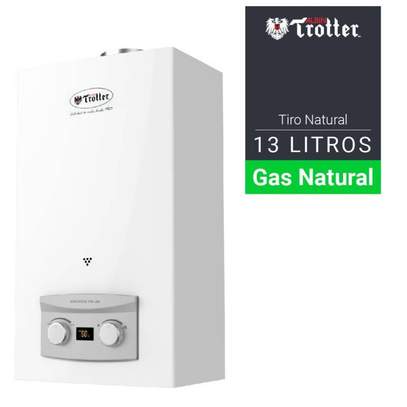 ALBIN TROTTER - CALEFONT GAS NATURAL 13 LITROS TIRO NATURAL