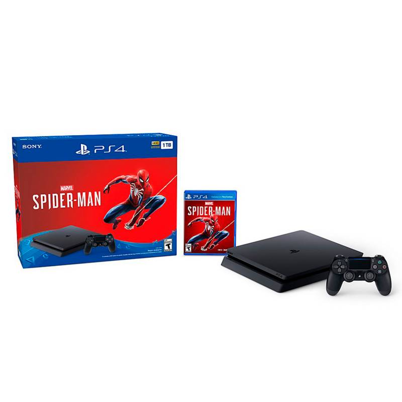 SONY - MK PS4 Slim Spiderman 1TB