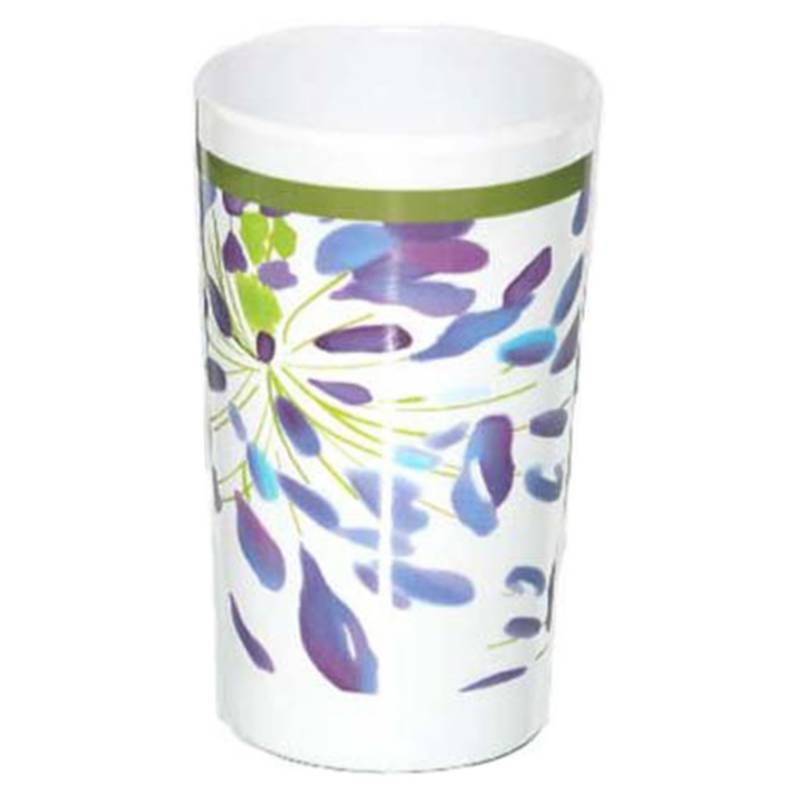 Bonita Hom - Vaso Plástico Floral Bh 500 Ml 8 X 13 Cm