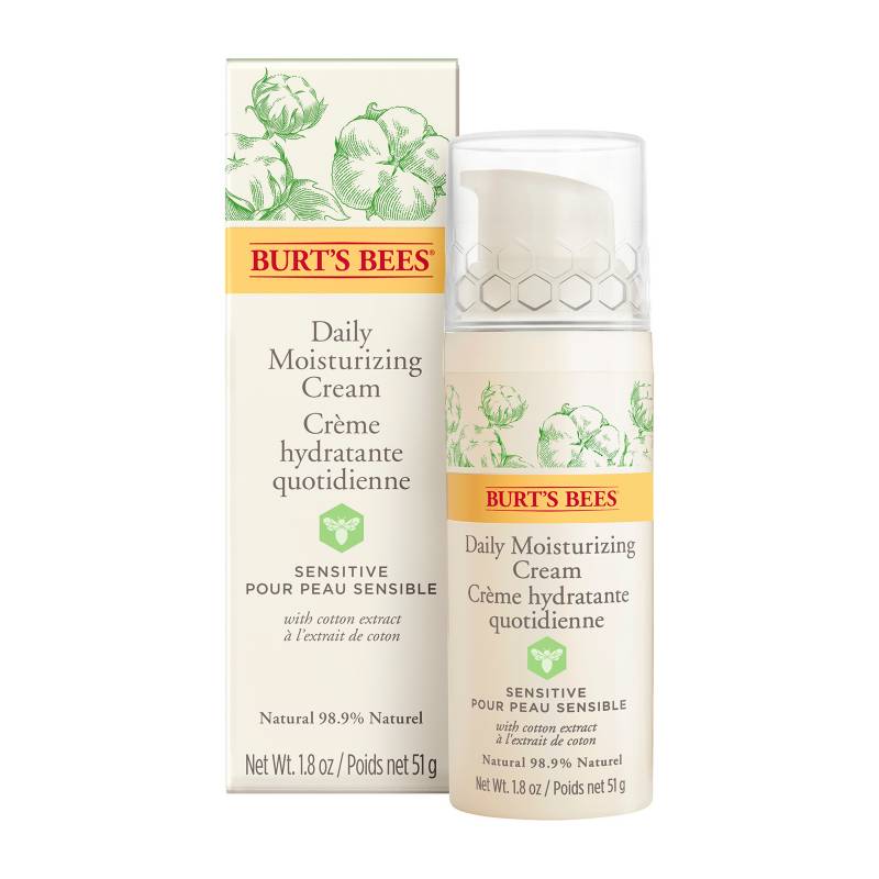 Burts Bees - Crema Diaria Sensitive Daily Moisturizing Cream (1.8 Oz/ 51 G) BURTS BEES