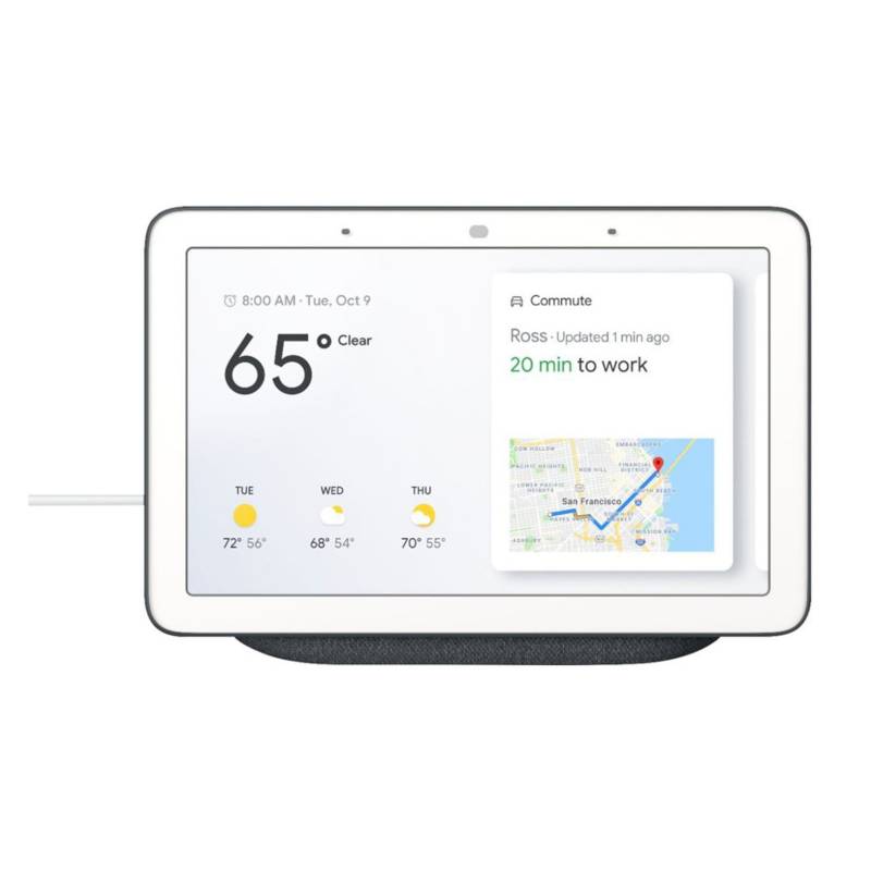 GOOGLE - Google Home Hub con Google Assistant - Carbon