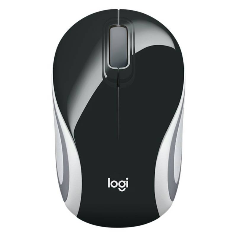 LOGITECH - Logitech Mouse Inalámbrico Portátil M187 Negro