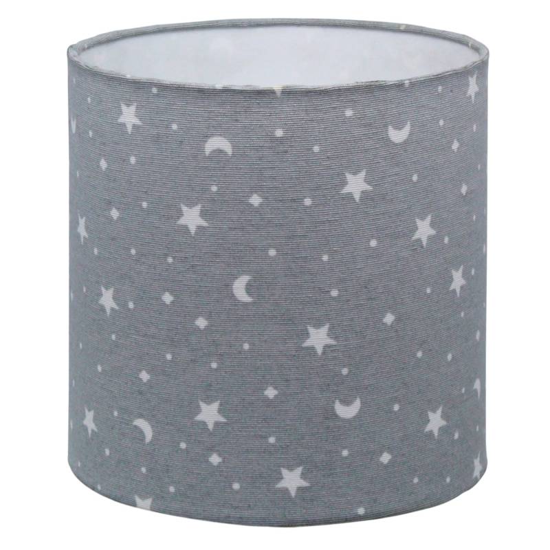 LIGHTME - Pantalla Gris Estrella Luna 17 x 17 cm Lightme