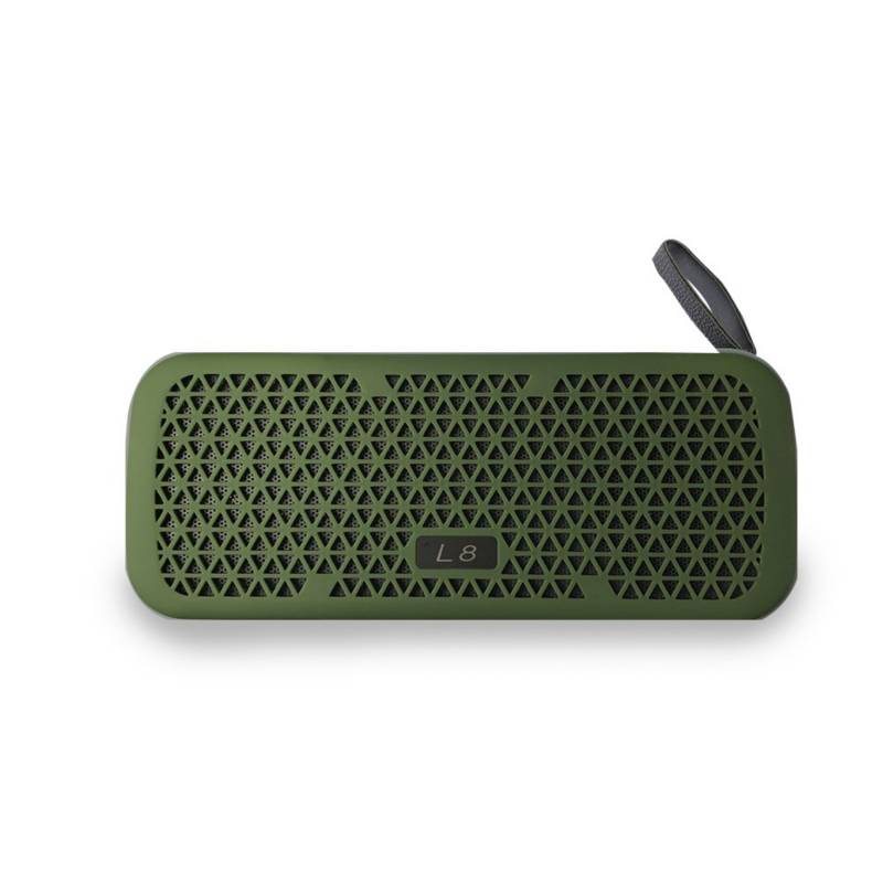 LHOTSE - Parlante Lhotse L8 Verde Bluetooth Radio Portátil