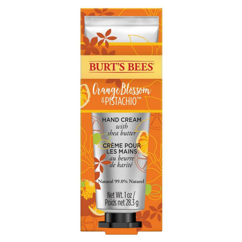 BURTS BEES - Crema de Manos Orange Bloom & Pistacho 28.3g BURTS BEES