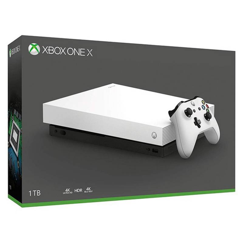 MICROSOFT - Xbox One X 1TB Consola Edición Blanca