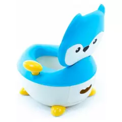 INFANTI - Mi Primer Baño De Entrenamiento Potty Fox Azul Infanti
