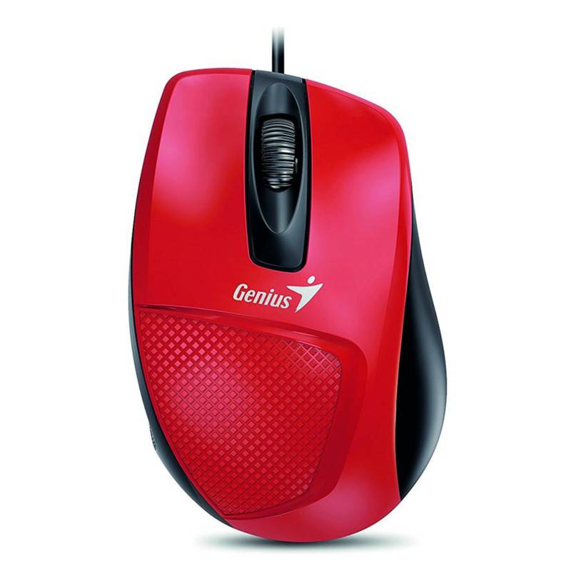Genius - Genius Genius Mouse Optico 1000Dpi Rojo