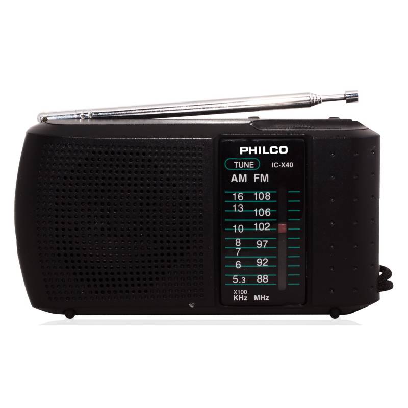 PHILCO - Philco Radio Portatil Philco Icx-40 C/Audifono